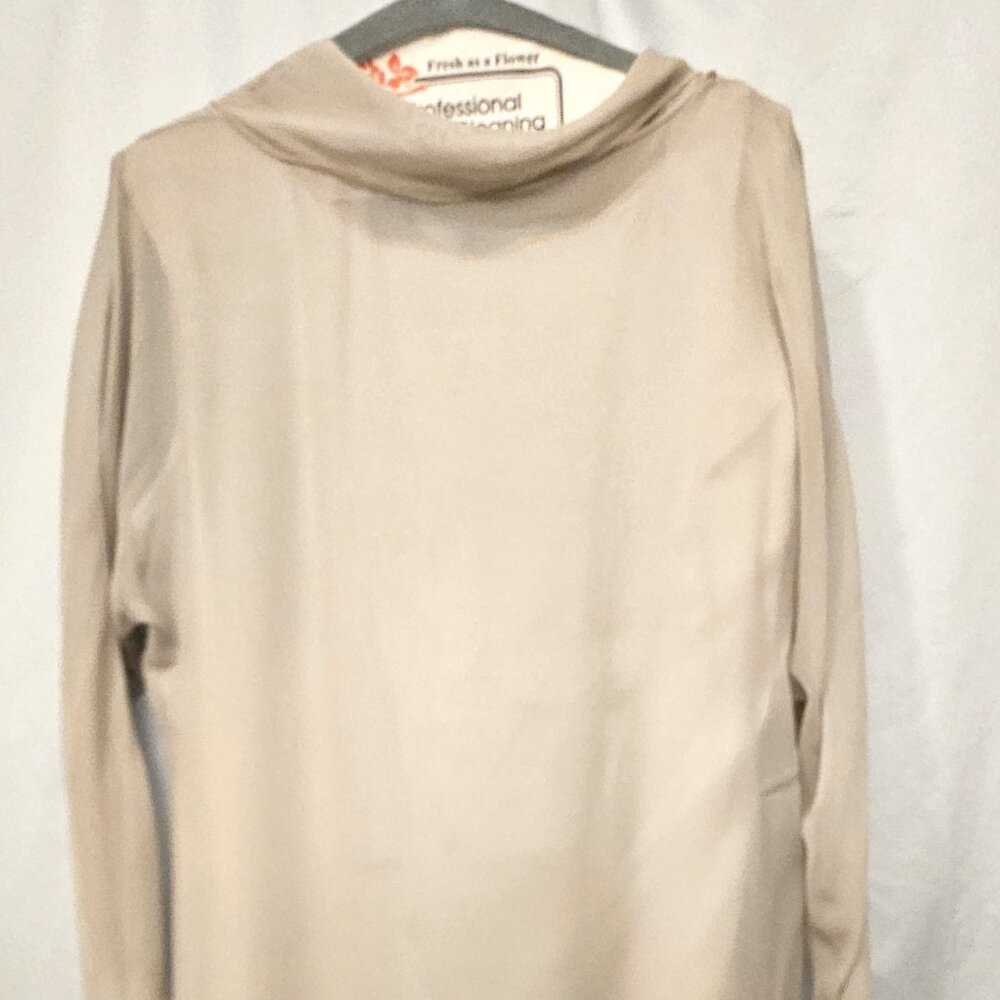 Holly Harp 1960s/'70s vintage rock-chick chic silk chiffon/charmeuse dress sz S